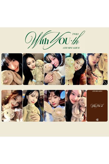 TWICE '' With You th '' POB 4 PC Set
