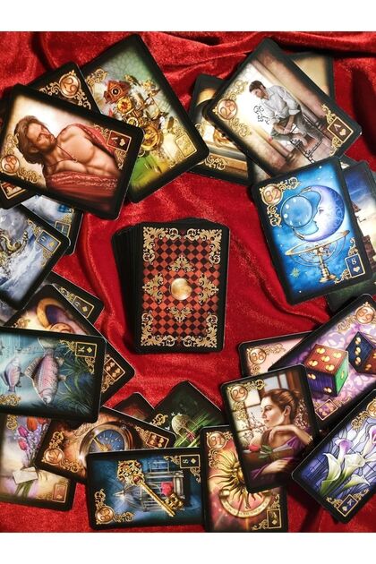 Tarot Lenormand Gilded Reverie Oracle - Fiyatı, Yorumları