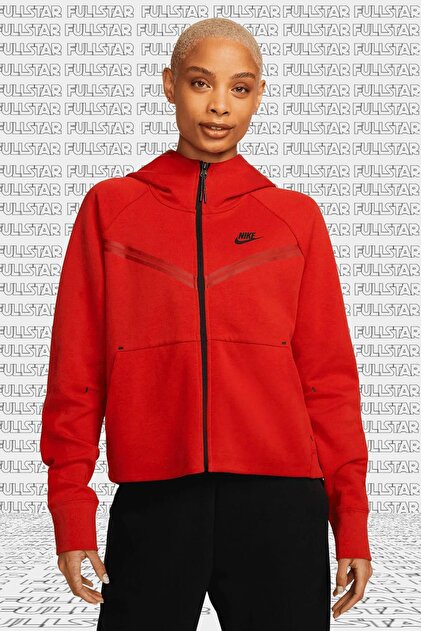 Nike Tech Fleece Windrunner Full Zip Hoodie Kapüşonlu Kadın