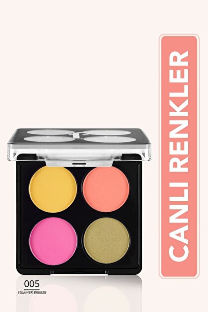 Flormar Mat & Işıltılı Far Paleti - Color Eyeshadow Palette - 003