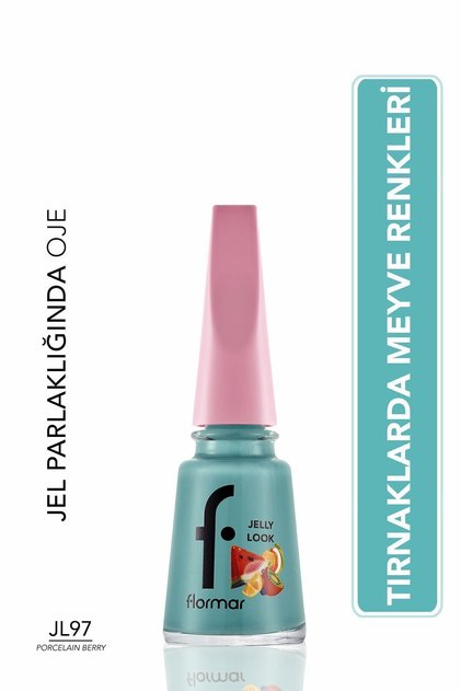 Jelly Look Yüksek Pigmentli ve Parlak Bitişli Jel Görünümlü Oje