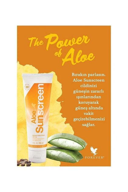 Forever Living Aloe Sunscreen Güneş Kremi