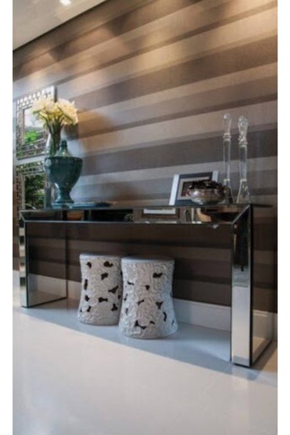Luxury Füme Aynalı Dresuar 40x120 Yük 77cm