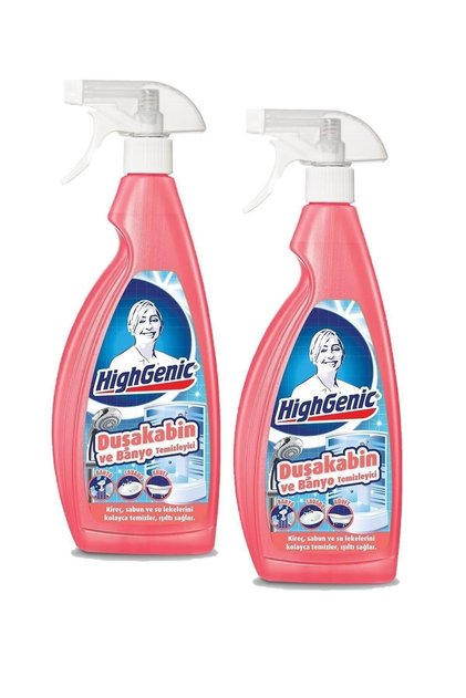 Duşakabin Ve Banyo Temizleyici 750 ml (2 ADET)