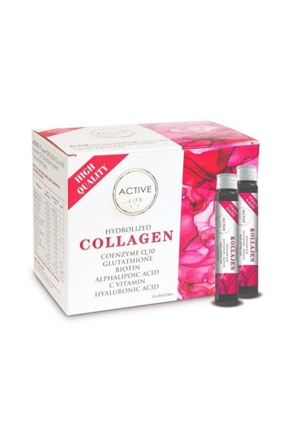 Active Life Kollagen İçeren Takviye Edici Gıda 14x40ml Flakon