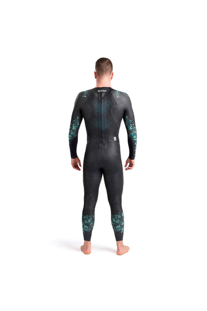 Arena Powerskin Storm Wetsuit Erkek Siyah Yarış Mayosu 4970515