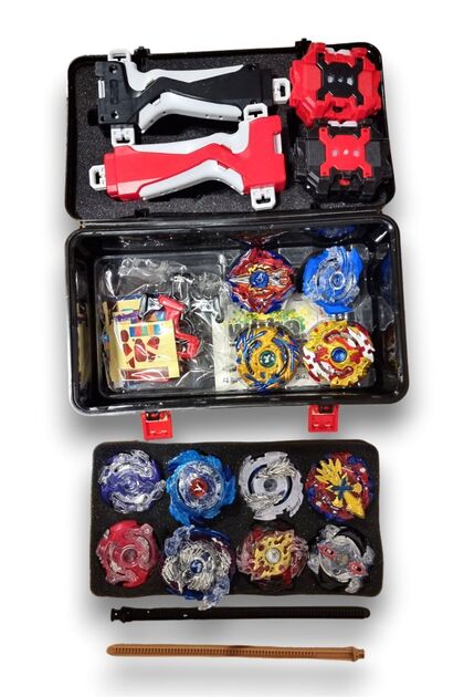 TOYFEST Beyblade Metal Assembled Gyro Tool Box YJ - 8801 - Yeni