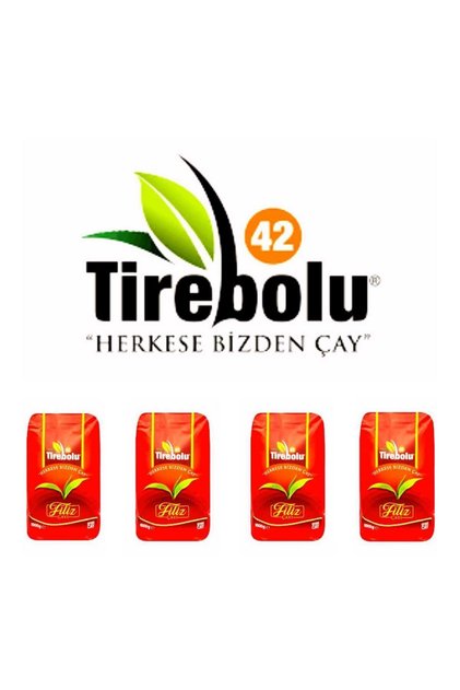 TİREBOLU FİLİZ ÇAY 4X1000 GRAM