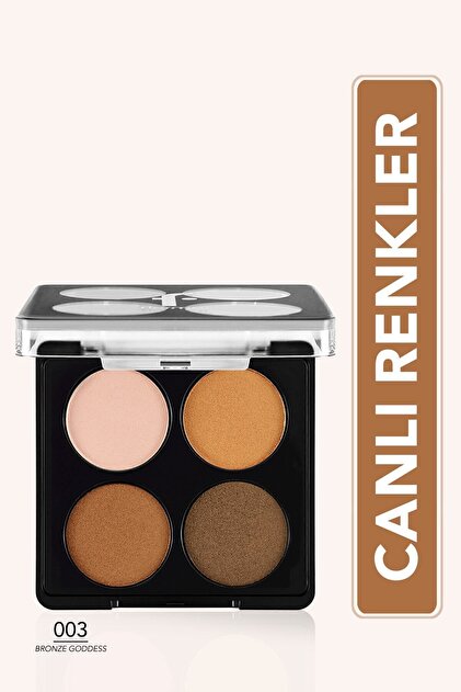Flormar Mat & Işıltılı Far Paleti - Color Eyeshadow Palette - 003