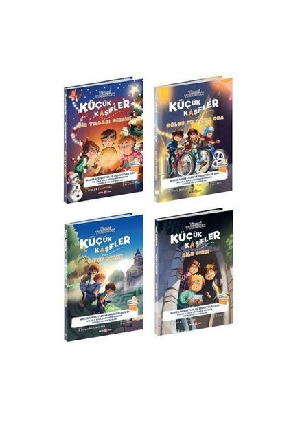 Küçük Kaşifler 4 Kitap Set-ktp