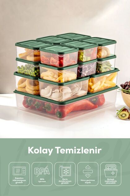 Vienev 17'li Buzdolabı Düzenleyici Organizer Mikrodalgaya Uygun