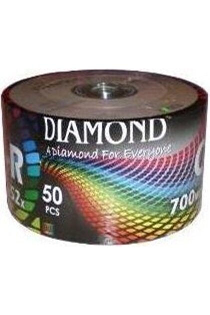 DİAMANDO Diamond Cd-r 700 Mb 80 Min 52x Boş Cd 50'li Paket