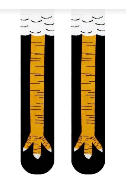 2 Pack Chicken Feet Patterned Colorful
