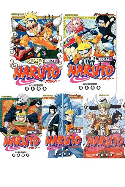 Gerekli Şeyler Yayıncılık Naruto Manga Başlangıç Seti ( Cilt 1 - 2