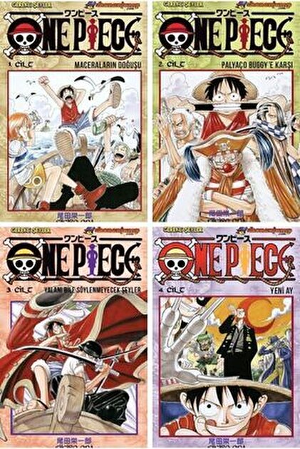 ONE PIECE  6冊セット Gerekli Şeyler Yayıncılık One Piece 6. Cilt - Eiiçiro Oda