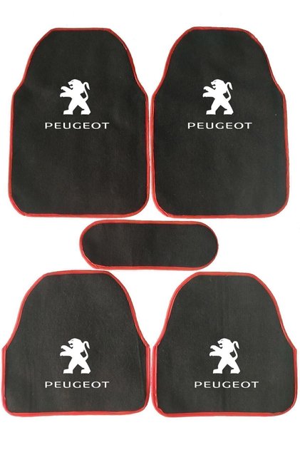 Peugeot 307 Renkli Şerit Halı Paspas