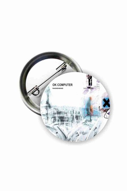 Radiohead Ok Computer Buton Rozet