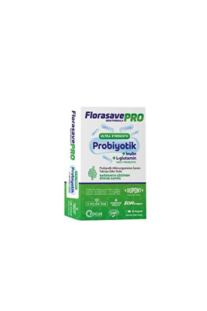 Focus Pharma Florasave PRO - Probiyotik Kapsül 30lu - Fiyatı