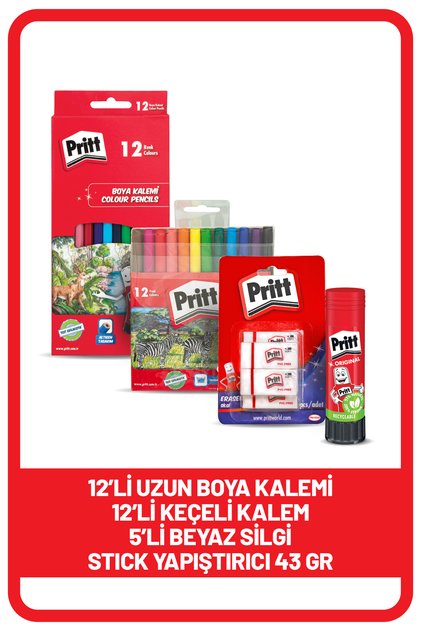 Pritt Okul Seti