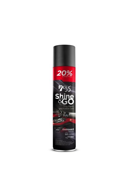 Shine & Go Antistatik Plastik Konsol Ve Iç Plastik Parlatıcı Vanilya – Muz Kokulu – 750 ml