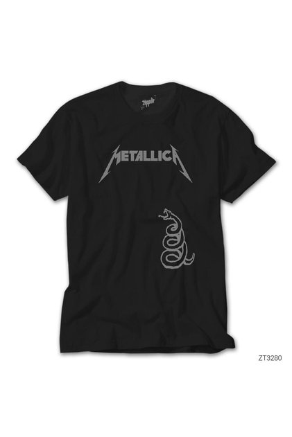 Μπλουζάκι Metallica Snake Μαύρο