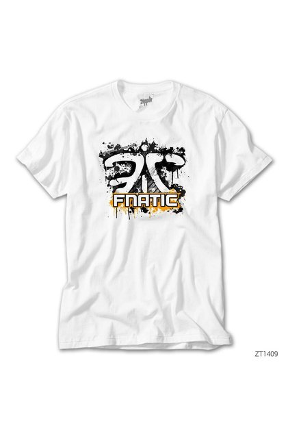 Fnatic Splash Logo White T-Shirt