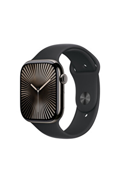 Apple Watch Series 10 GPS + Cellular 42mm Jet Black Aluminium Case