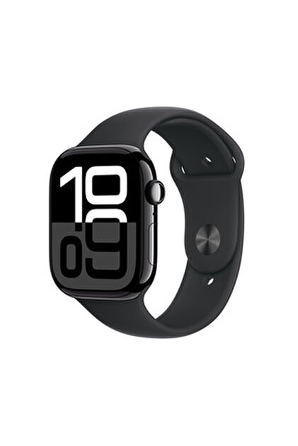 Apple Watch Series 10 Gps 46mm Silver Aluminium Case With Denim