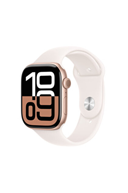 Apple Watch Series 10 Gps 46mm Roze Altın Sarısı Alüminyum Kasa