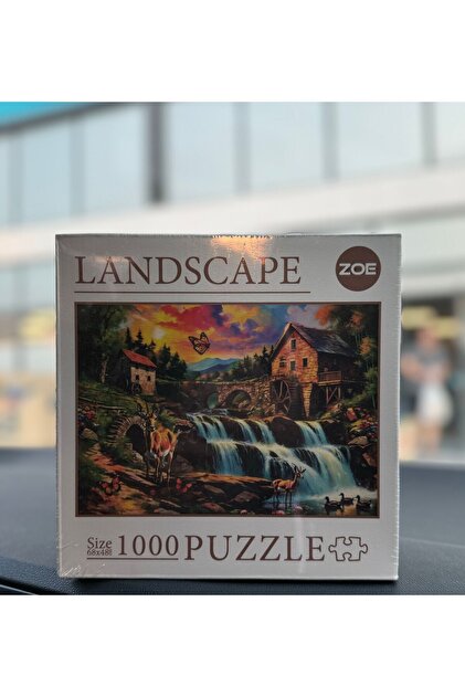 HatuShoping Landscape 1000 Parça Puzzle-Değirmen - Fiyatı, Yorumları