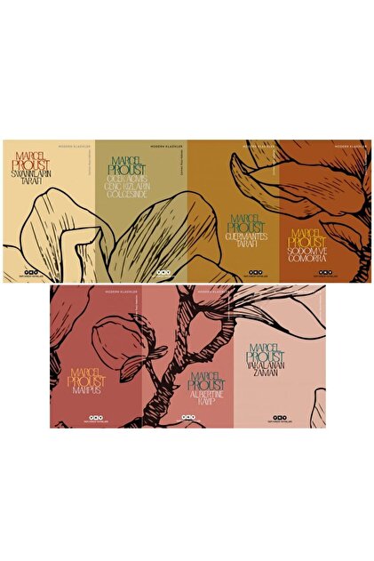 Yapı Kredi Yayınları Kayıp Zamanın Izinde Serisi 7 Kitap Set