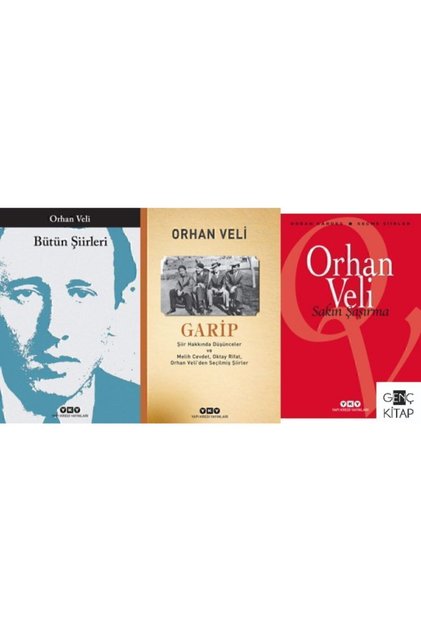 Orhan Veli 3 Kitap Şiir Seti Bütün Şiirleri - Sakın Şaşırma - Garip