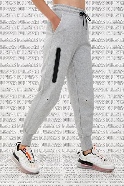 Nike Tech Fleece Loose Fit Sweat Trousers Gray Bol Kesim Kadın