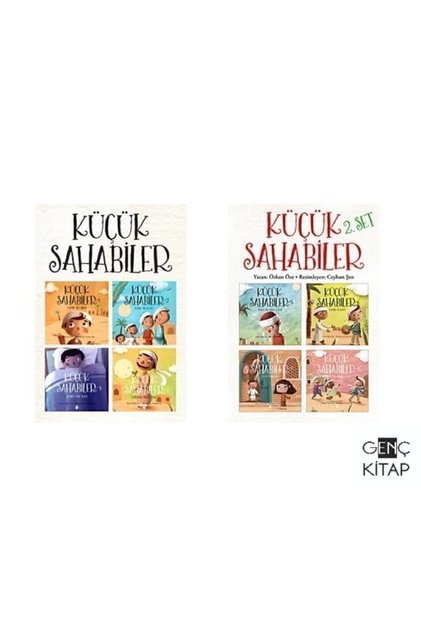 Little Sahabiler 8 Books 2 Sets in One Özkan Öze