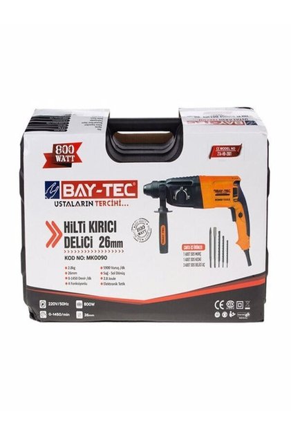 Hilti Kırıcı Delici 26mm 800w Mk0090 0961 - 5 Adet Uç Hediyeli