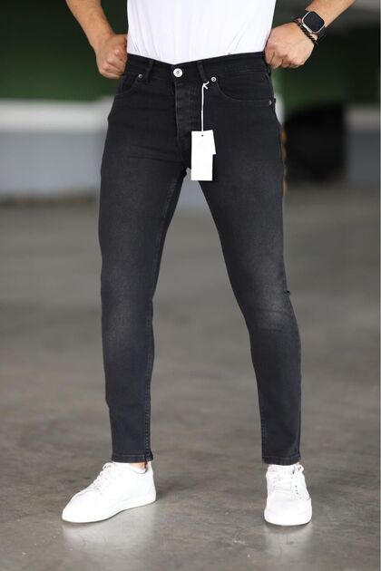 PANTALONI BLUZĂTĂ DIN LYCRA PENTRU BĂRBAȚI, CU TĂIȚEĂ SLIM