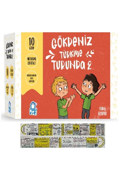 Mavi Kirpi Gökdeniz Türkiye Turunda 2 (10 KİTAP) 2. Sınıf Okuma