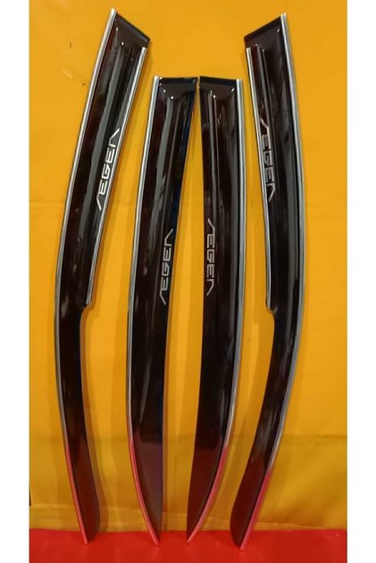 Yeni Egea Kromlu Yazılı Cam Rüzgarlık
