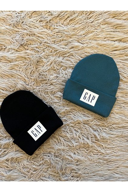 Pack of 2 Flexible Ribbed Gaap Beanies