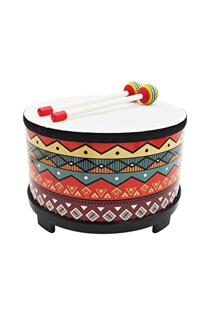 Jyd-020 Ahşap Yer Davulu (2X BAGET) Orff - Ritim Aleti