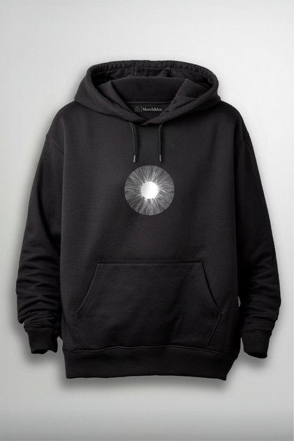 Circle Shade Front Printed Unisex Hoodie