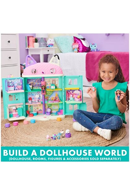 TOYFEST Gabby's Dollhouse Delüks Aksiyon Figür Seti - 8 Parça