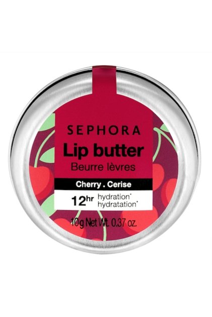 Moisturizing Lip Butter - 12 Hours of Lip Moisture Care Cherry (10 g)