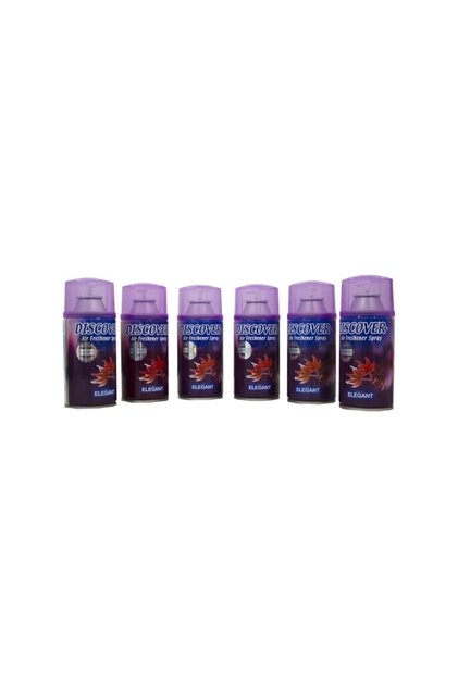 Dıscover Elegant Oda Kokusu 320mlx6adet Makinaya Uyumlu Sprey