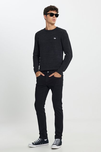 Luke Slim Fit Düşük Bel Denim Esnek Jean Kot Pantolon