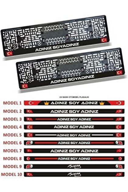 gökkuşağı pençe baskı plaka çerçevesi