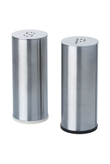 7cm Steel Salt and Pepper Shakers Set of 2