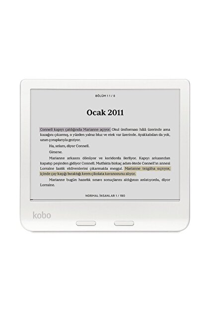 Kobo Libra Colour E-Kitap Okuyucu Beyaz - Fiyatı, Yorumları