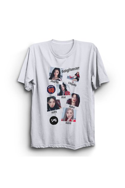 Baby Monster, Poster, Korean Group K-Pop 100% Cotton T-Shirt