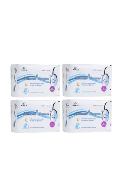 Hygienic Women's Pad 8-Piece Night Set of 4
